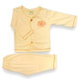 Orange Cloud Newborn Pajama Suit